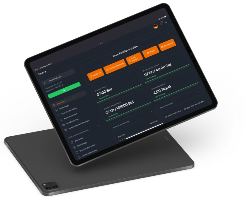 Zeiterfassung App kostenlos