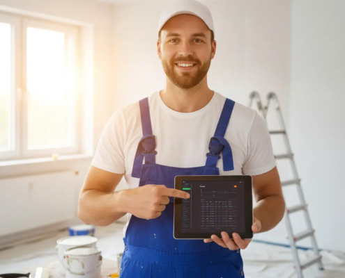 Zeiterfassung für Maler